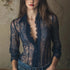 Damen Langarm-Top mit Spitzendetails – Romantischer Princess Style {{ DaniFest }}