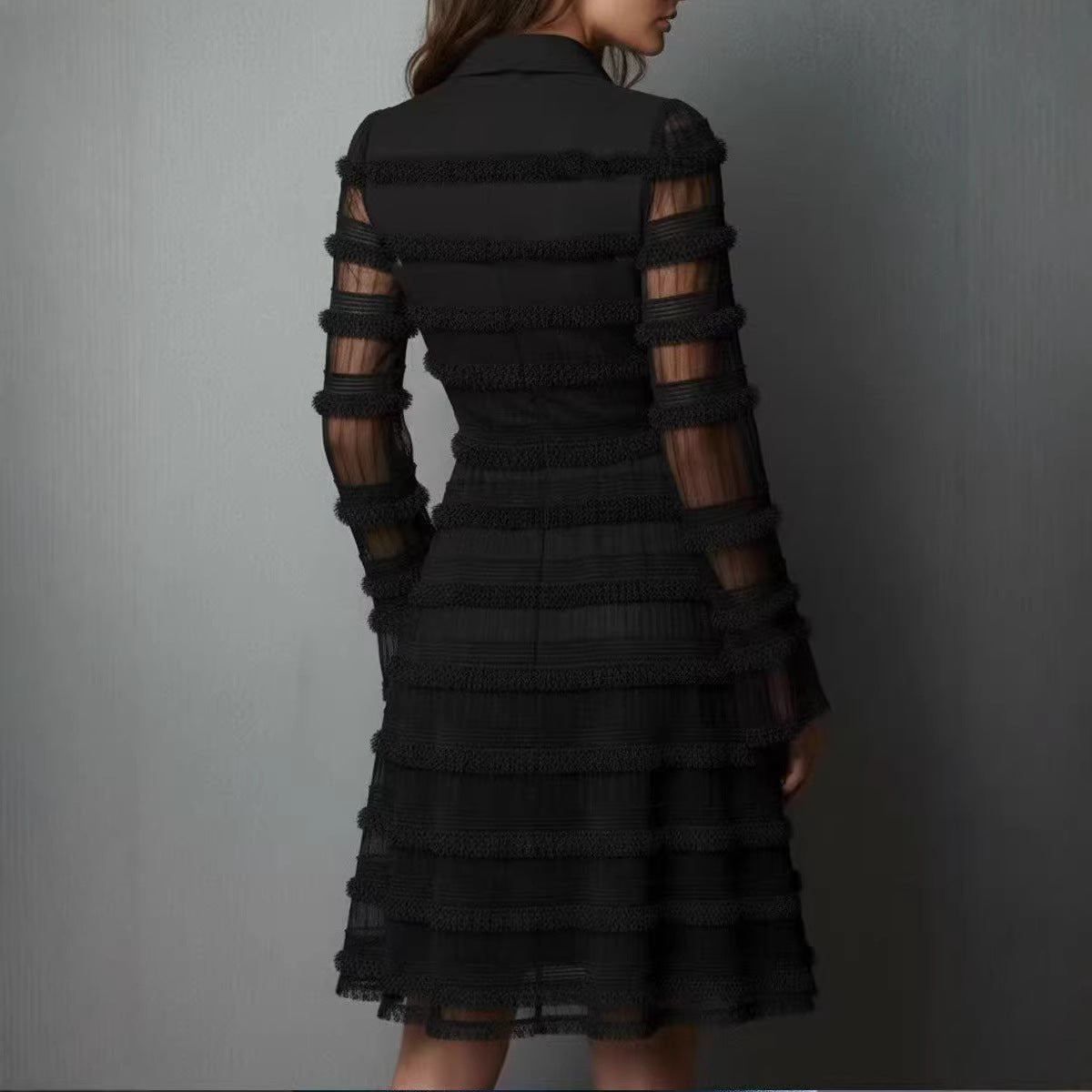 Modisches Damen Langarmkleid - Dein perfekter Begleiter für jeden Anlass {{ DaniFest }}