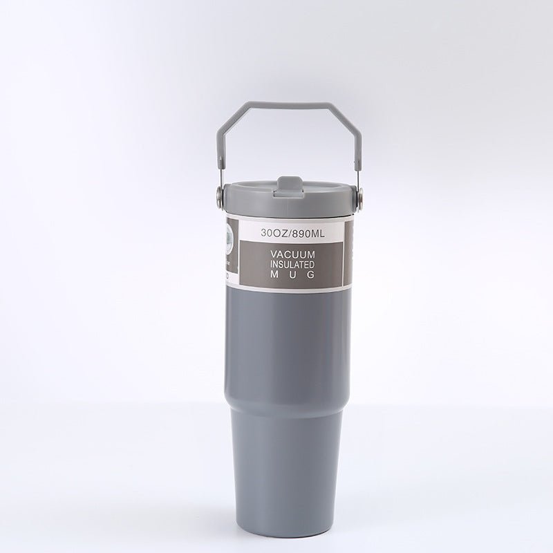 Edelstahl Trinkflasche mit Griff – Dein stilvoller Begleiter für aktive Abenteuer {{ DaniFest }}