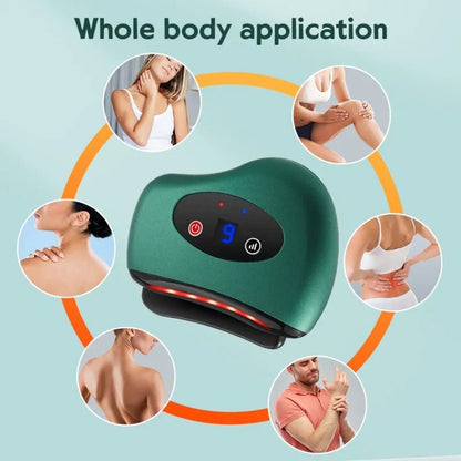 Gua Sha Stein Massagegerät: Elektrisch mit Wärme &amp; Vibration {{ DaniFest }}
