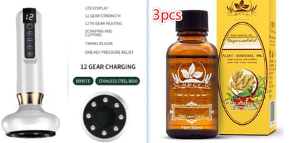 Elektrisches Schröpfgerät mit Wärmefunktion – Vakuum Massagegerät für Körper, Entspannend &amp; Hautpflegend {{ DaniFest }}