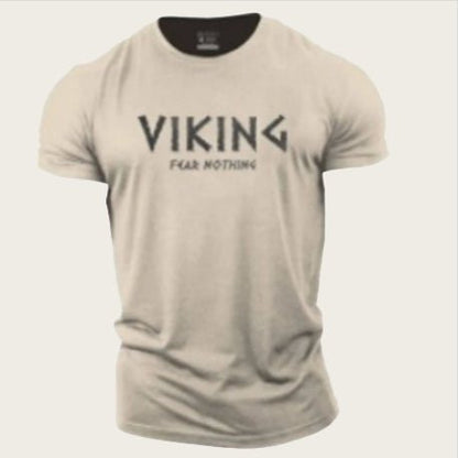 Herren Fitness T-Shirt aus Baumwolle – Atmungsaktives Sportshirt mit Rundhalsausschnitt, Leichtes Trainingsshirt für Gym, Laufen &amp; Freizeit {{ DaniFest }}