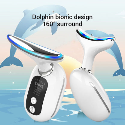 Hals &amp; Gesicht Beauty-Gerät – Mikrostrom &amp; LED Lichttherapie für straffere Haut und jugendliches Aussehen {{ DaniFest }}