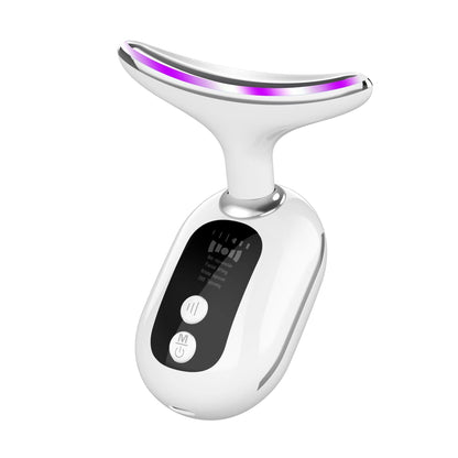 Hals &amp; Gesicht Beauty-Gerät – Mikrostrom &amp; LED Lichttherapie für straffere Haut und jugendliches Aussehen {{ DaniFest }}