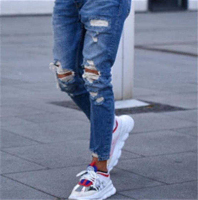 Herren Destroyed Jeans Slim Fit – Ihr Must-Have für Stil und Komfort {{ DaniFest }}