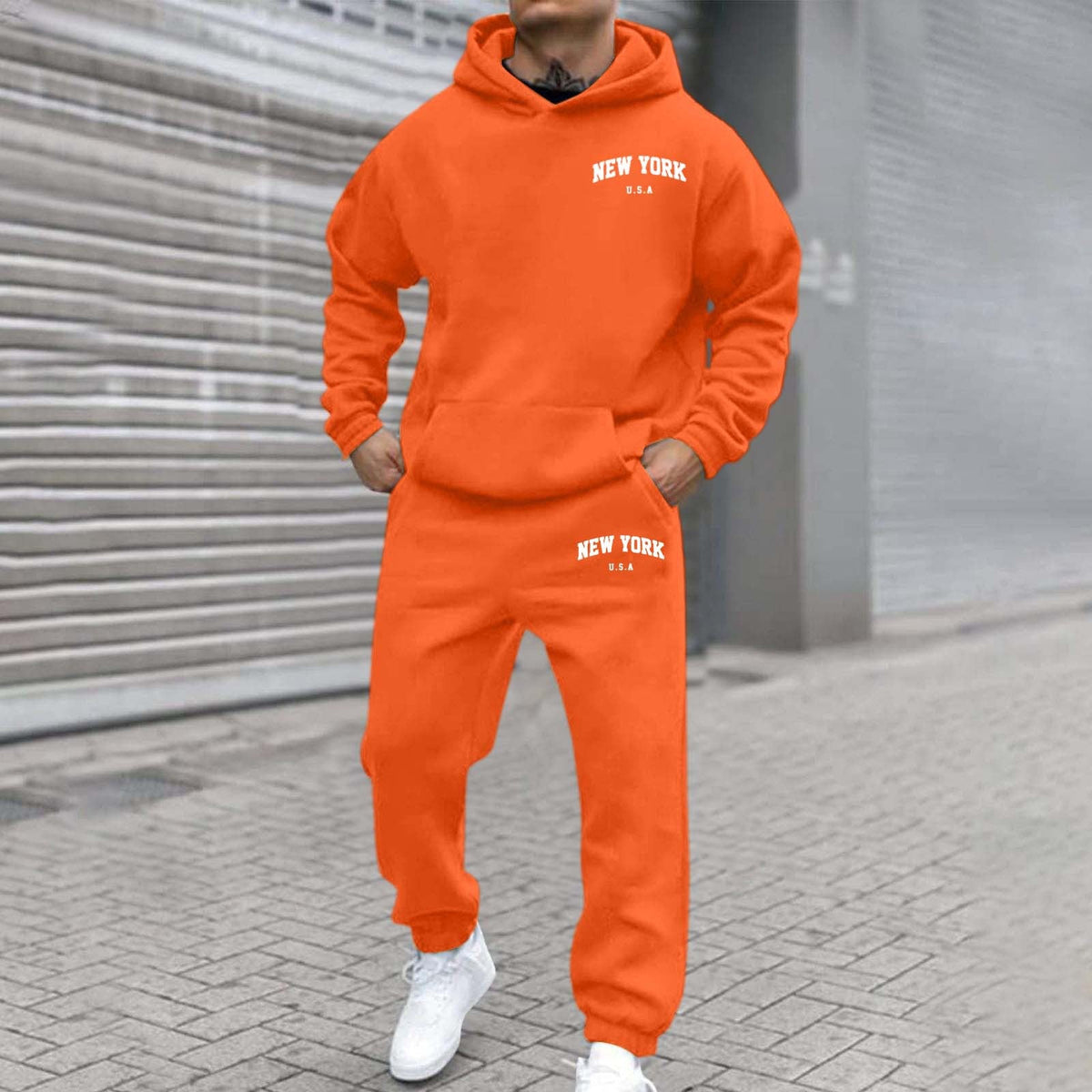 Herren Hoodie Set Fleece – Der stilvolle Trainingsanzug für Sport und Freizeit {{ DaniFest }}