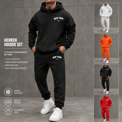Herren Hoodie Set Fleece – Der stilvolle Trainingsanzug für Sport und Freizeit {{ DaniFest }}