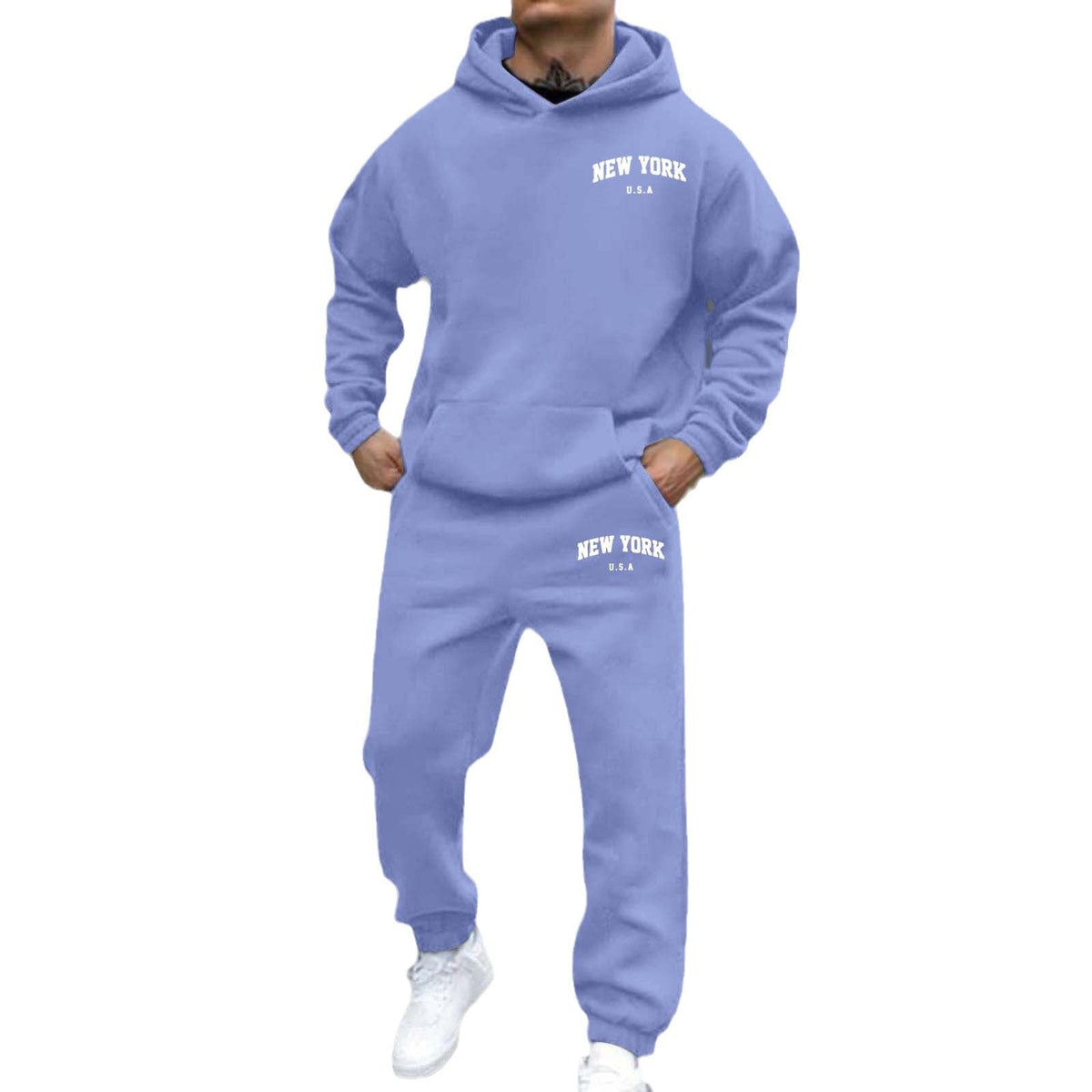 Herren Hoodie Set Fleece – Der stilvolle Trainingsanzug für Sport und Freizeit {{ DaniFest }}