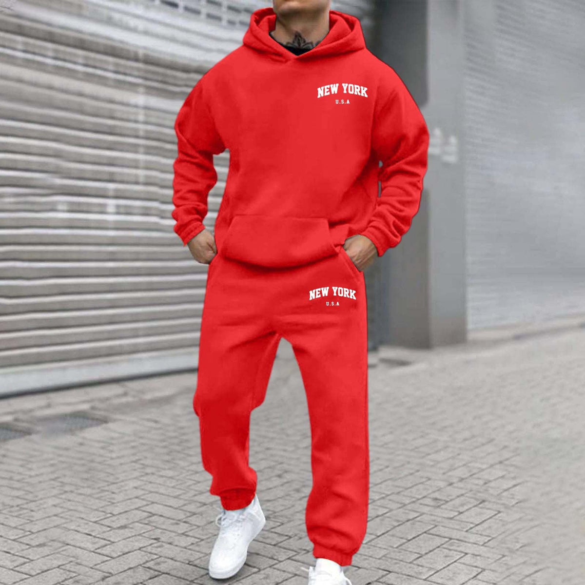 Herren Hoodie Set Fleece – Der stilvolle Trainingsanzug für Sport und Freizeit {{ DaniFest }}