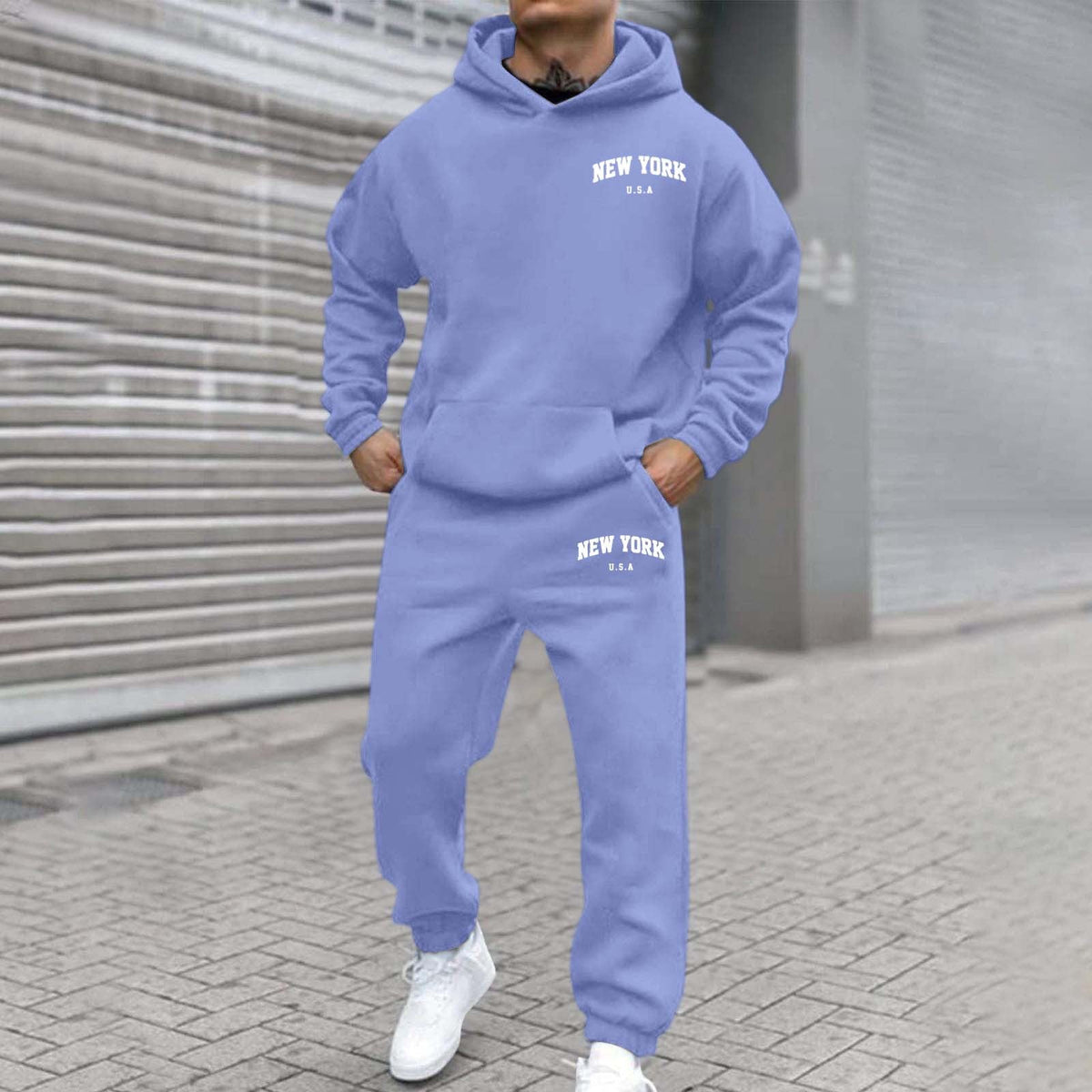 Herren Hoodie Set Fleece – Der stilvolle Trainingsanzug für Sport und Freizeit {{ DaniFest }}