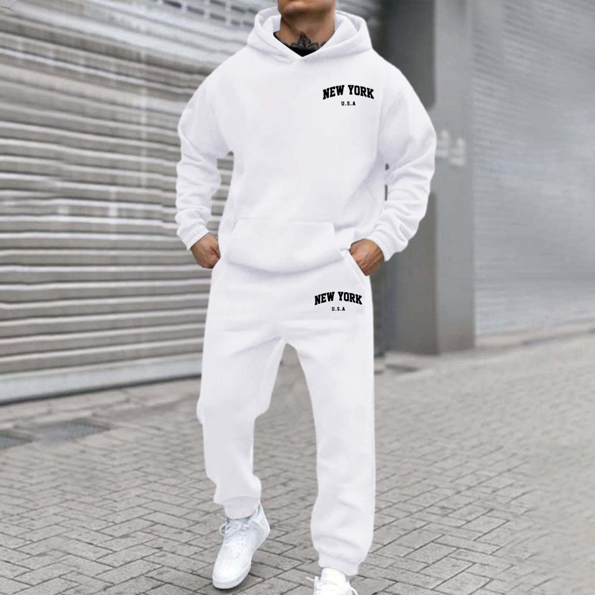 Herren Hoodie Set Fleece – Der stilvolle Trainingsanzug für Sport und Freizeit {{ DaniFest }}