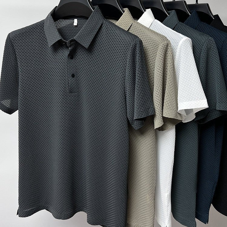 Herren Mesh Ice Silk T-Shirt {{ Stilwerk }}