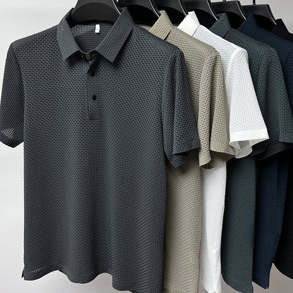 Herren Mesh Ice Silk T-Shirt {{ Stilwerk }}