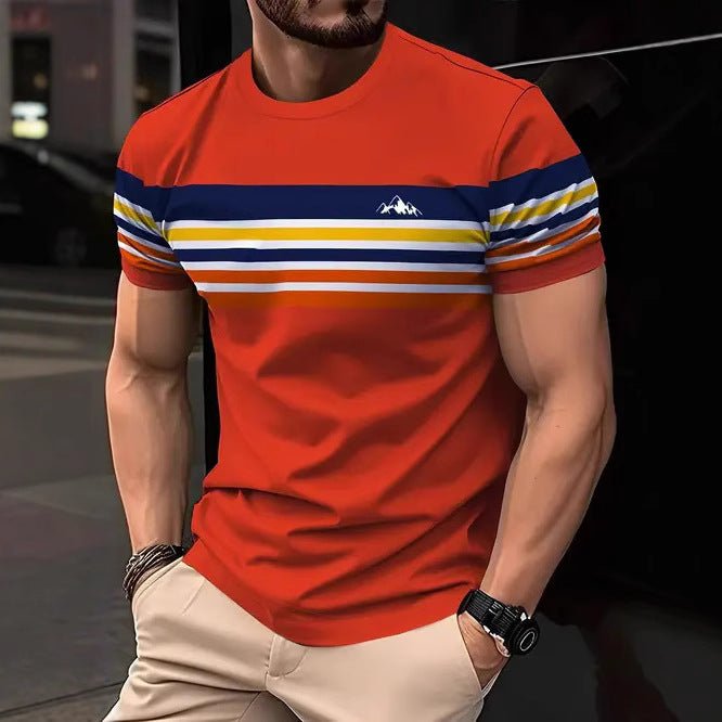 Herren Sommer T-Shirt mit Cartoon-Print – Bequemer Relaxed Fit für jeden Anlass {{ DaniFest }}