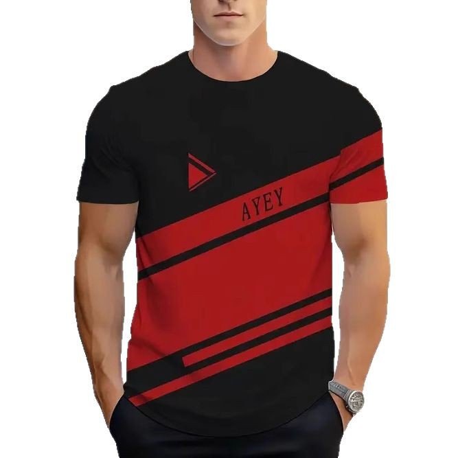 Herren Sommer T-Shirt mit Cartoon-Print – Bequemer Relaxed Fit für jeden Anlass {{ DaniFest }}