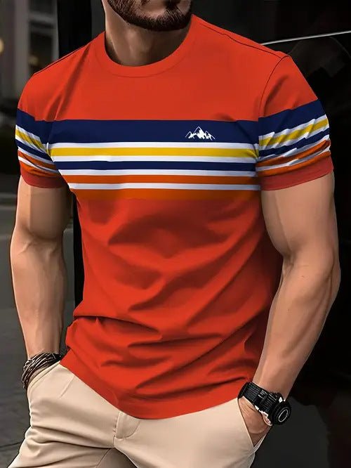 Herren Sommer T-Shirt mit Cartoon-Print – Bequemer Relaxed Fit für jeden Anlass {{ DaniFest }}
