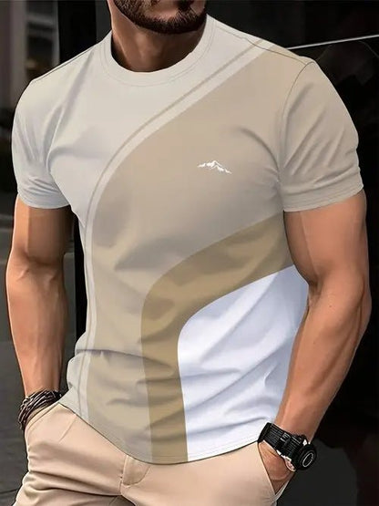 Herren Sommer T-Shirt mit Cartoon-Print – Bequemer Relaxed Fit für jeden Anlass {{ DaniFest }}