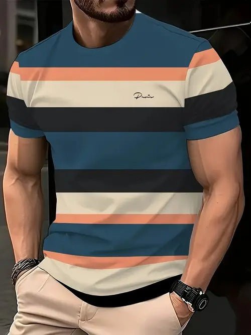 Herren Sommer T-Shirt mit Cartoon-Print – Bequemer Relaxed Fit für jeden Anlass {{ DaniFest }}