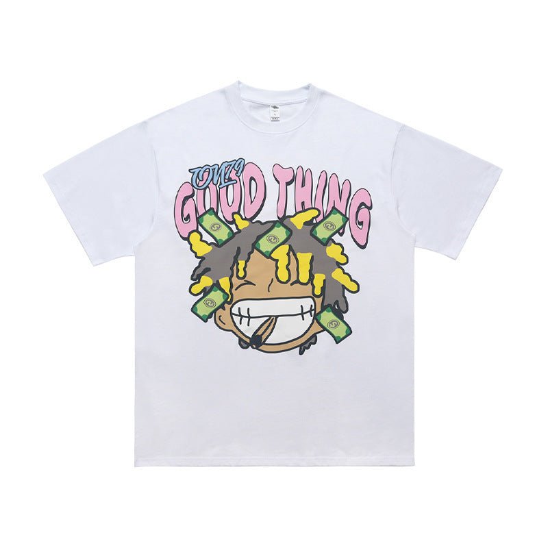 Herren T-Shirt Baumwolle – Streetwear Shirt mit Print, Bequem &amp; Atmungsaktiv {{ DaniFest }}