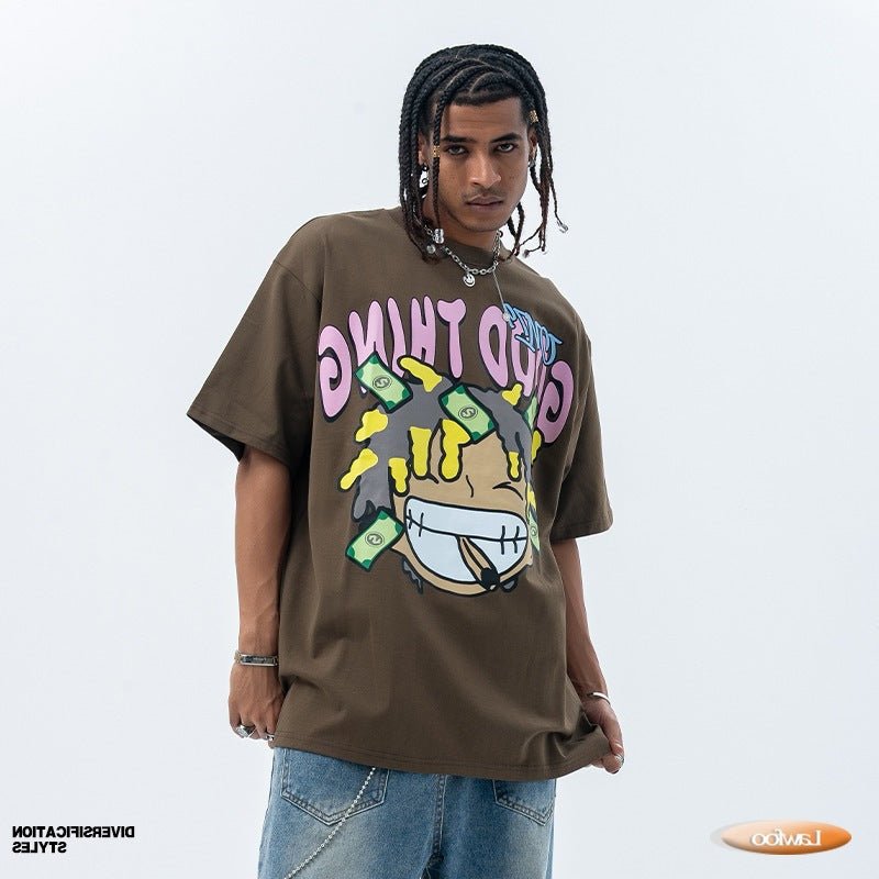 Herren T-Shirt Baumwolle – Streetwear Shirt mit Print, Bequem &amp; Atmungsaktiv {{ DaniFest }}