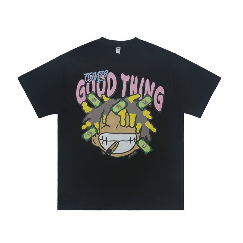 Herren T-Shirt Baumwolle – Streetwear Shirt mit Print, Bequem &amp; Atmungsaktiv {{ DaniFest }}