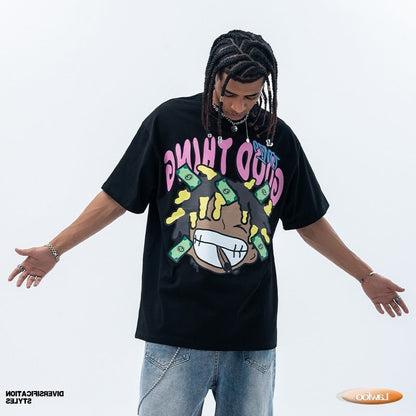 Herren T-Shirt Baumwolle – Streetwear Shirt mit Print, Bequem &amp; Atmungsaktiv {{ DaniFest }}