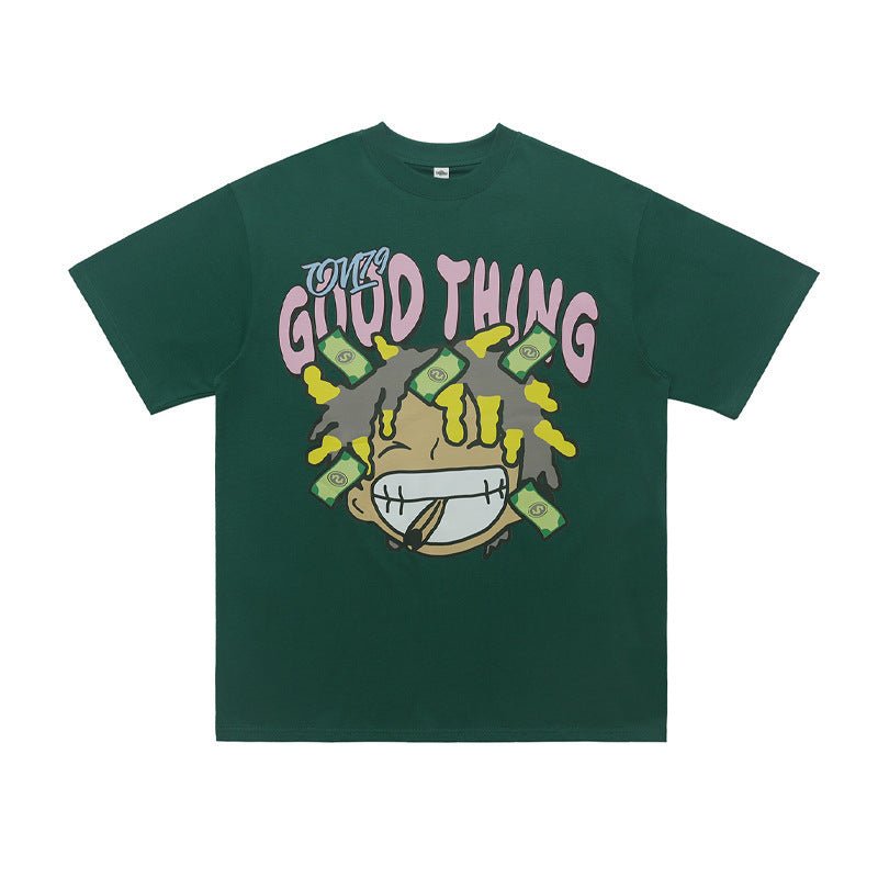 Herren T-Shirt Baumwolle – Streetwear Shirt mit Print, Bequem &amp; Atmungsaktiv {{ DaniFest }}