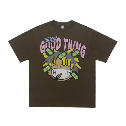 Herren T-Shirt Baumwolle – Streetwear Shirt mit Print, Bequem &amp; Atmungsaktiv {{ DaniFest }}