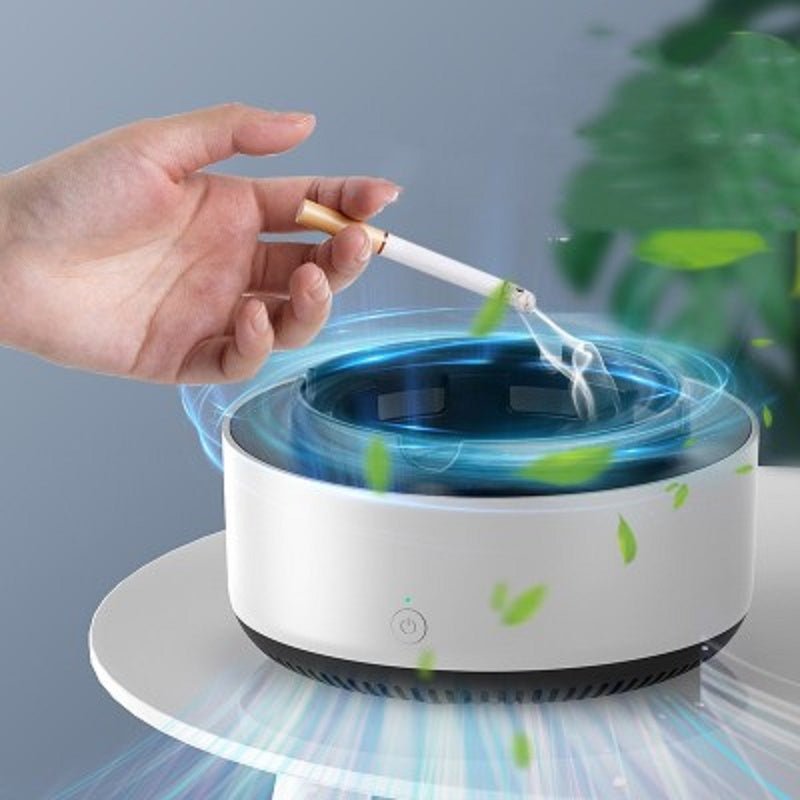 Elektrischer Aschenbecher mit Luftfilter – Rauchfilter Aschenbecher für Zuhause &amp; Büro, Geruchsreduzierend {{ DaniFest }}