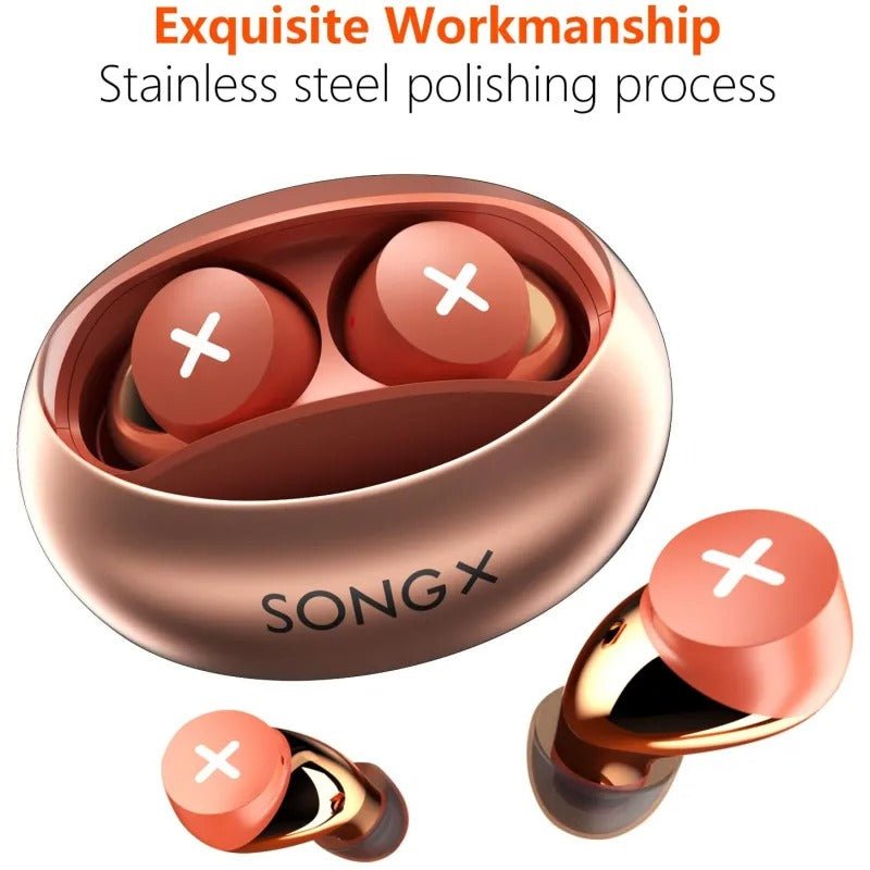 Kabellose Noise Cancelling Ohrhörer - Bluetooth Kopfhörer Wasserdicht mit Star Loop Design {{ DaniFest }}