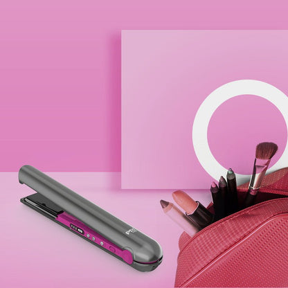 Kabelloser Glättungskamm USB – 2-in-1 Haarglätter &amp; Lockenstyler, Tragbarer Stylingkamm für Glatte Haare &amp; Locken unterwegs {{ DaniFest }}