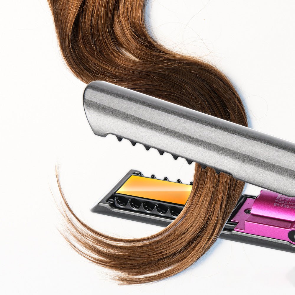 Kabelloser Glättungskamm USB – 2-in-1 Haarglätter &amp; Lockenstyler, Tragbarer Stylingkamm für Glatte Haare &amp; Locken unterwegs {{ DaniFest }}