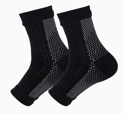 Kompressionssocken Damen &amp; Herren – Sport Socken mit Knöchelstütze, Open-Toe &amp; Atmungsaktiv {{ DaniFest }}