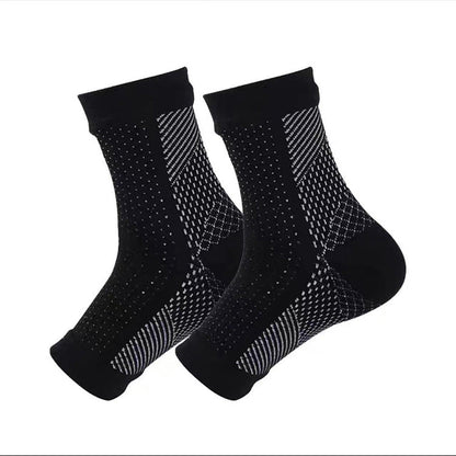 Kompressionssocken Damen &amp; Herren – Sport Socken mit Knöchelstütze, Open-Toe &amp; Atmungsaktiv {{ DaniFest }}