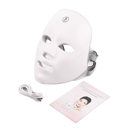 LED Lichttherapie-Maske – 7-farbige Anti-Aging Behandlung {{ Stilwerk }}