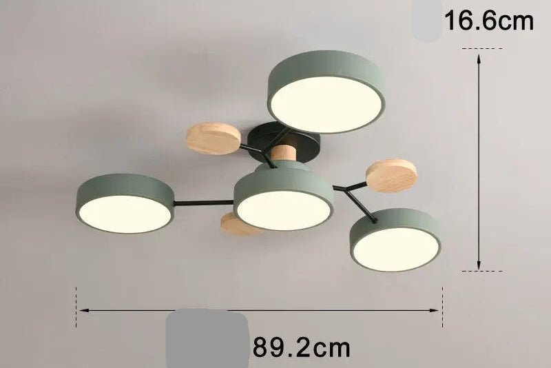 Moderne Macaron Deckenleuchte im Nordic Style {{ DaniFest }}