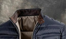 Men’s Winter Puffer Jacket – Insulated Zip-Up Coat with Stand Collar (Warm Lightweight Outdoor Jacket) {{ DaniFest }}