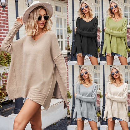 Bequemer Damen Pullover mit V-Ausschnitt – Stilvoller Casual Look für jeden Tag {{ DaniFest }}