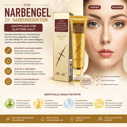 Pflegegel für unebene Haut – Produktverpackung