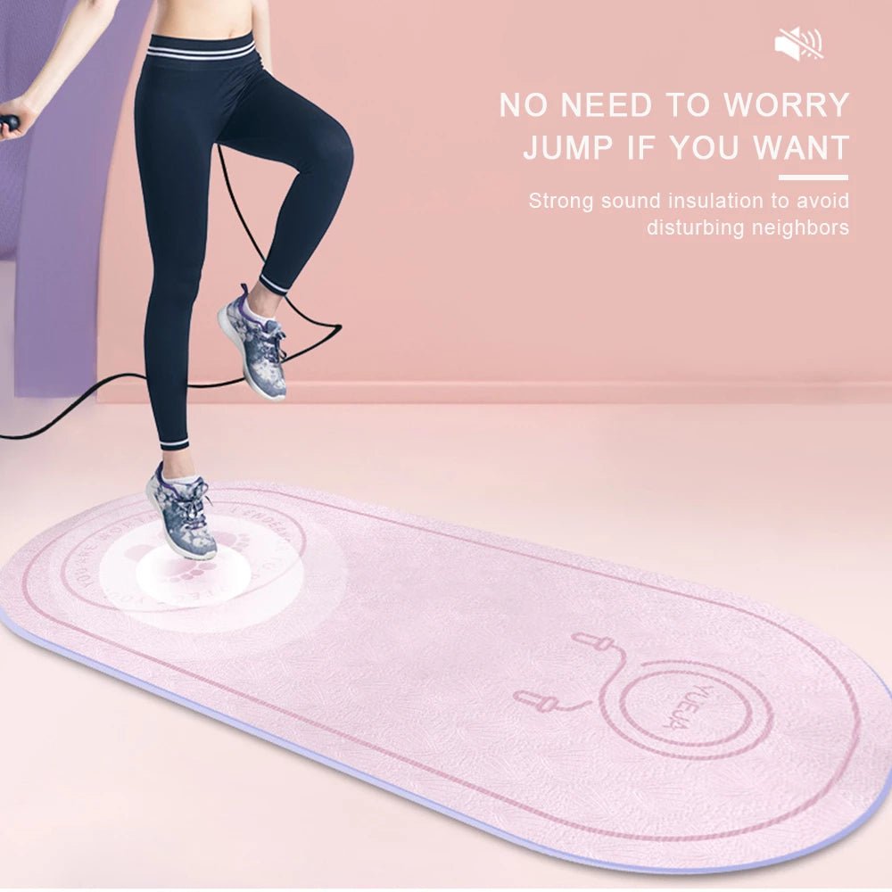 Erlebe das Yoga-Feeling mit der Premium Yogamatte TPE 8mm – Komfort, Grip und Ruhe für dein Training {{ DaniFest }}