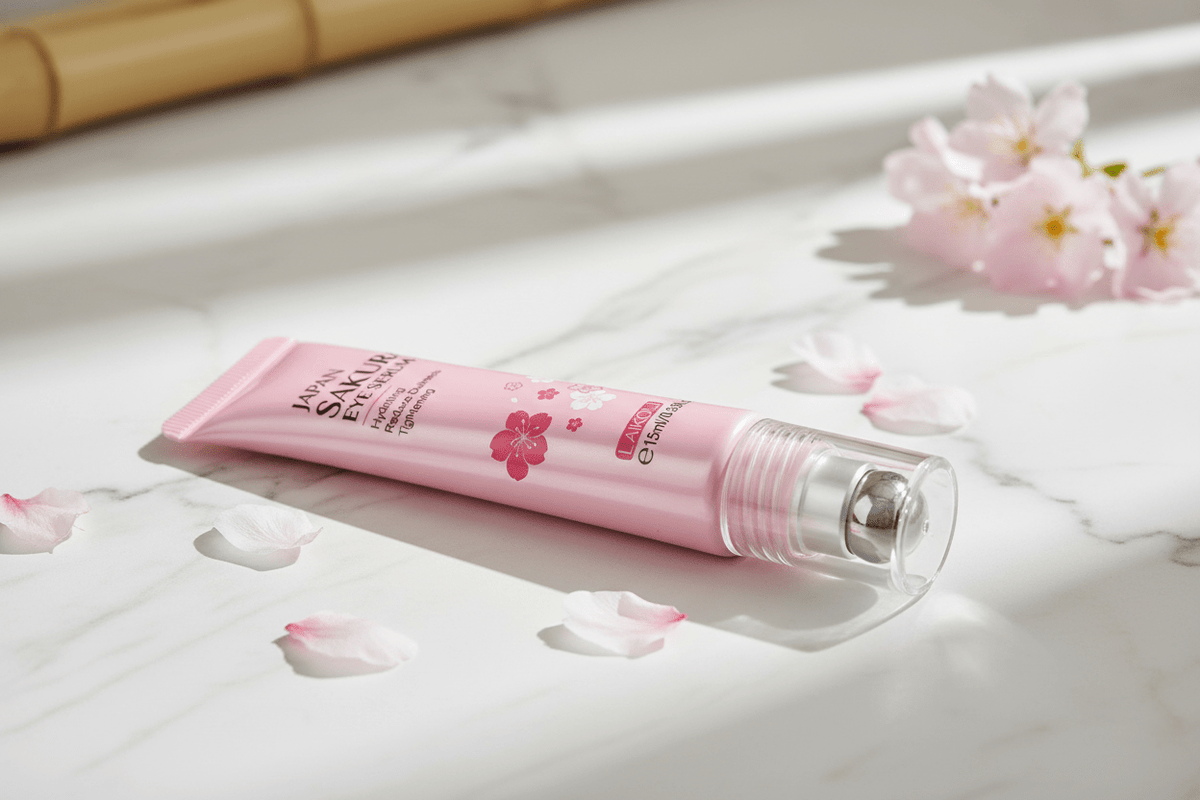 Sakura Augen-Serum Roller – Strahlende Augen ohne Müdigkeit | Vitamin C &amp; Hyaluronsäure {{ DaniFest }}