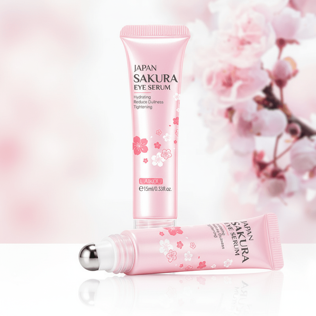 Sakura Augen-Serum Roller – Strahlende Augen ohne Müdigkeit | Vitamin C &amp; Hyaluronsäure {{ DaniFest }}