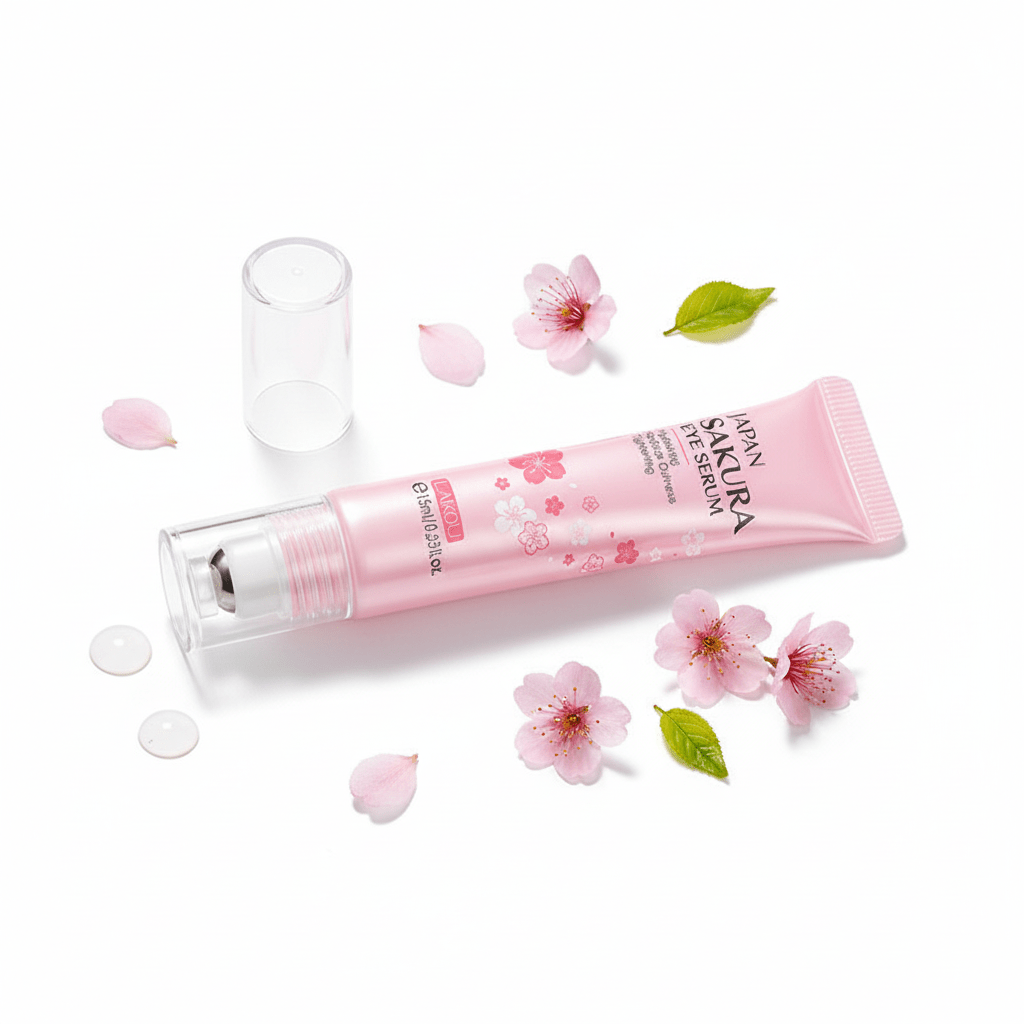Sakura Augen-Serum Roller – Strahlende Augen ohne Müdigkeit | Vitamin C &amp; Hyaluronsäure {{ DaniFest }}