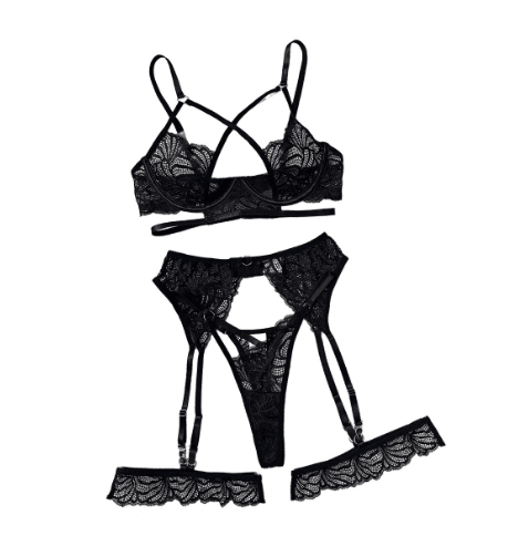 Dessous Set Damen Spitze – Elegantes Lingerie Set mit BH &amp; Slip, Bequem &amp; Verführerisch {{ DaniFest }}