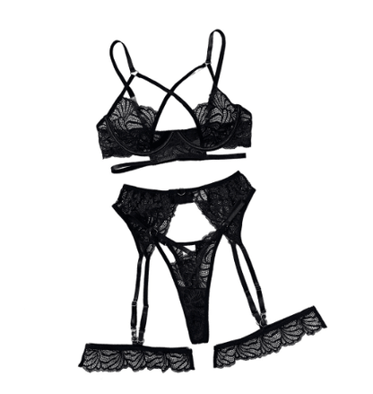Dessous Set Damen Spitze – Elegantes Lingerie Set mit BH &amp; Slip, Bequem &amp; Verführerisch {{ DaniFest }}