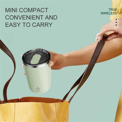 Selbstumrührender Becher 350 ml – Automatischer Mischbecher für Kaffee, Tee &amp; Protein {{ DaniFest }}