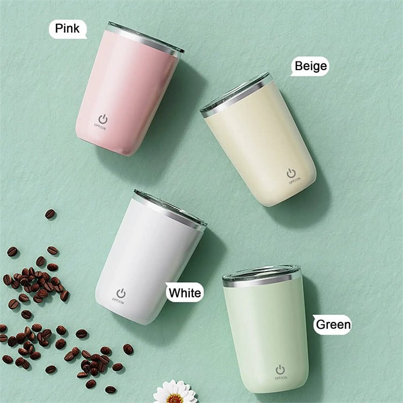 Selbstumrührender Becher 350 ml – Automatischer Mischbecher für Kaffee, Tee &amp; Protein {{ DaniFest }}