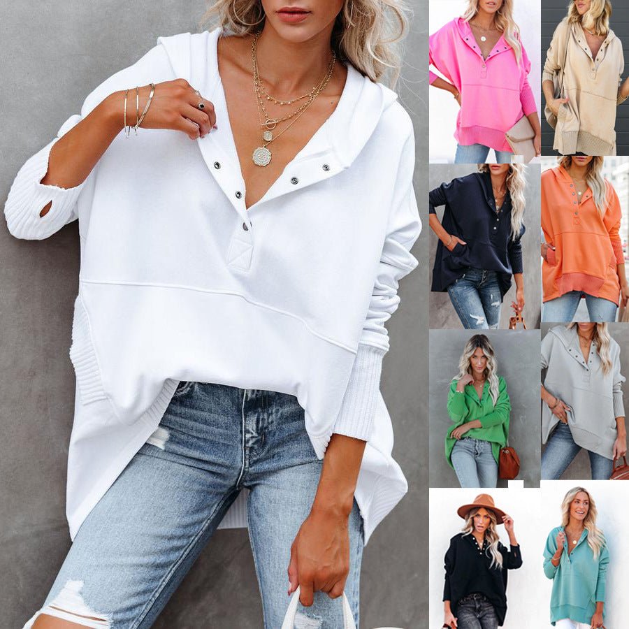 Damen Sweatshirt mit Kapuze – Verspieltes Design für Komfort und Stil {{ Stilwerk }}