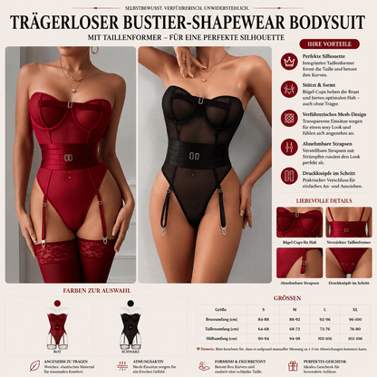 Trägerloser Bustier Bodysuit – Verführerische Silhouette ohne Träger {{ DaniFest }}