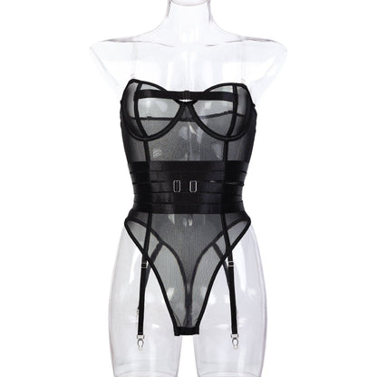 Trägerloser Bustier Bodysuit – Verführerische Silhouette ohne Träger {{ DaniFest }}